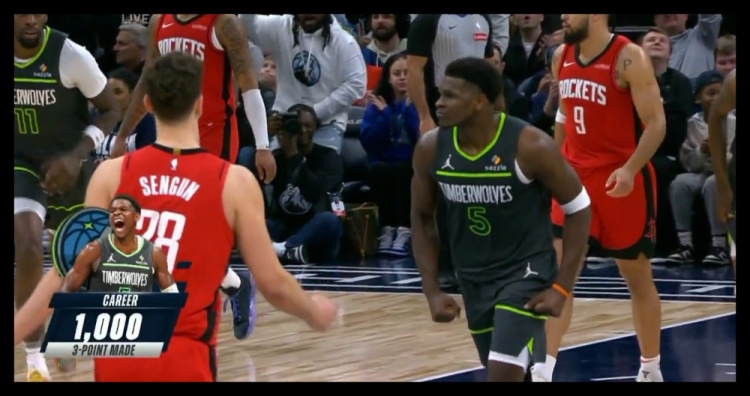  23歲186天！愛德華茲成NBA歷史上最年輕投進1000記三分球員