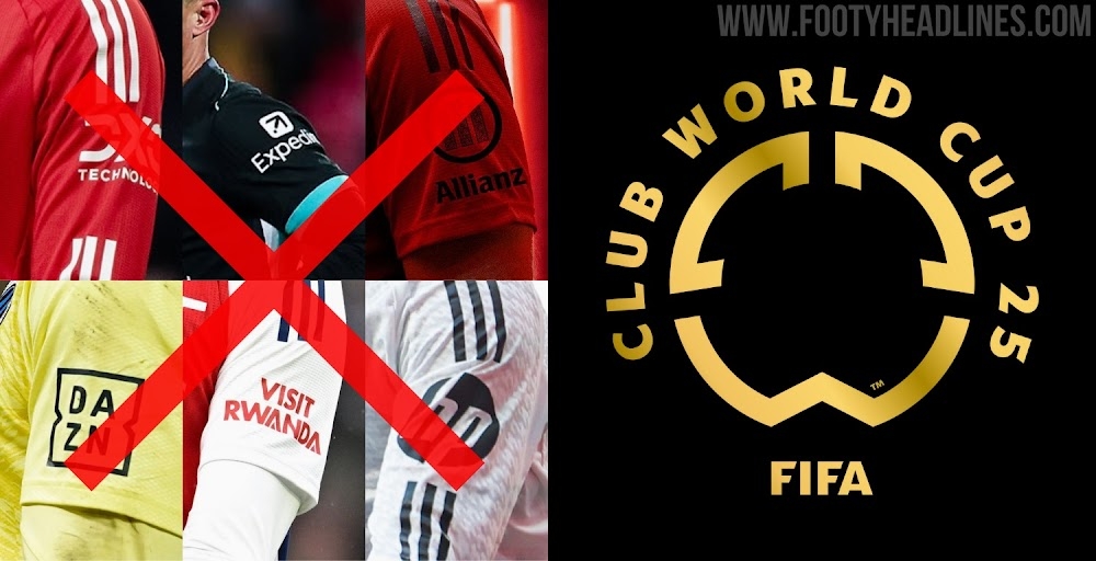  FIFA不允許世俱杯球隊(duì)有袖標(biāo)贊助，需貼上世俱杯徽標(biāo)
