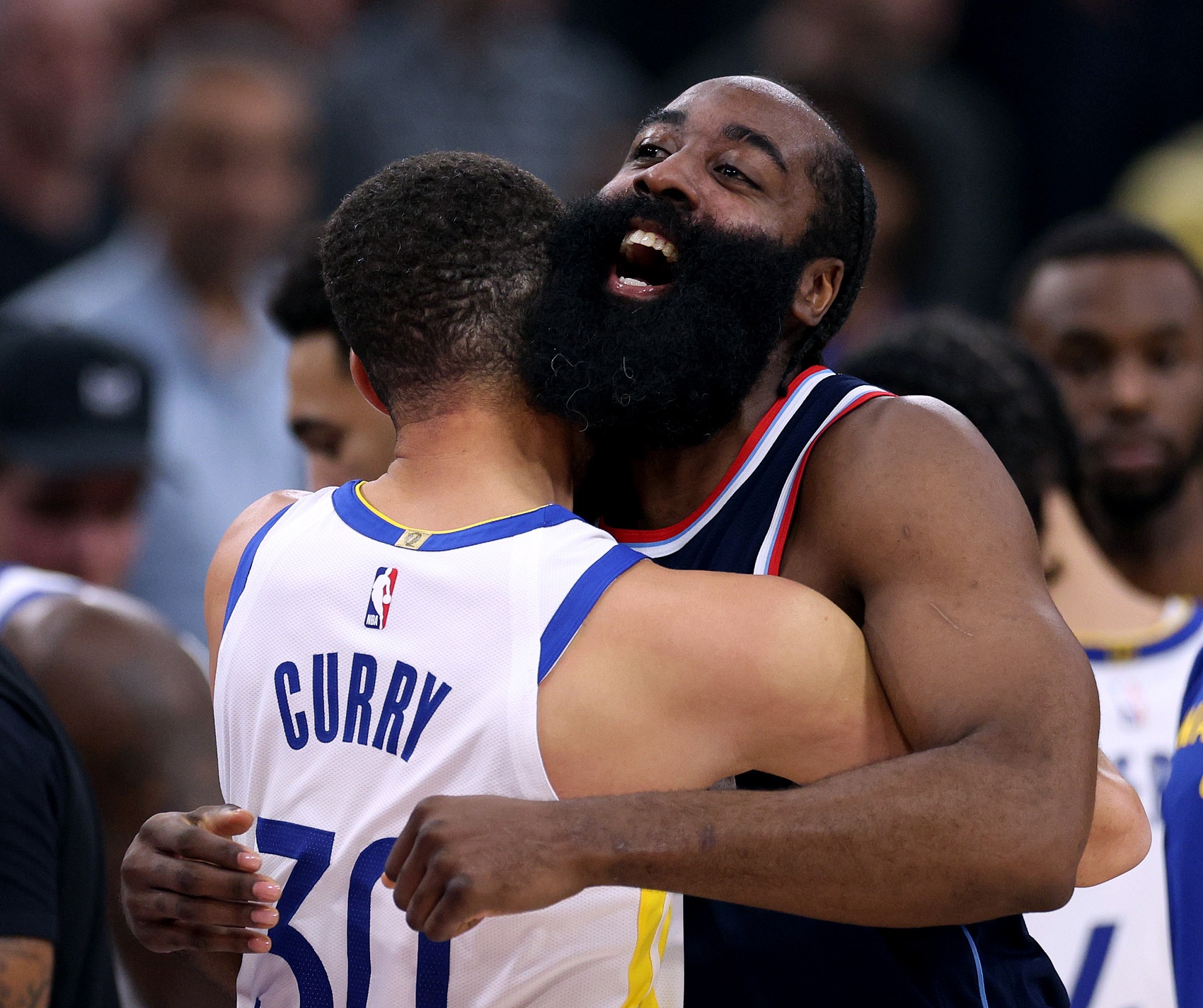  諸神黃昏！庫(kù)里哈登先后50+ NBA歷史首次兩名35歲以上球員轟50+！
