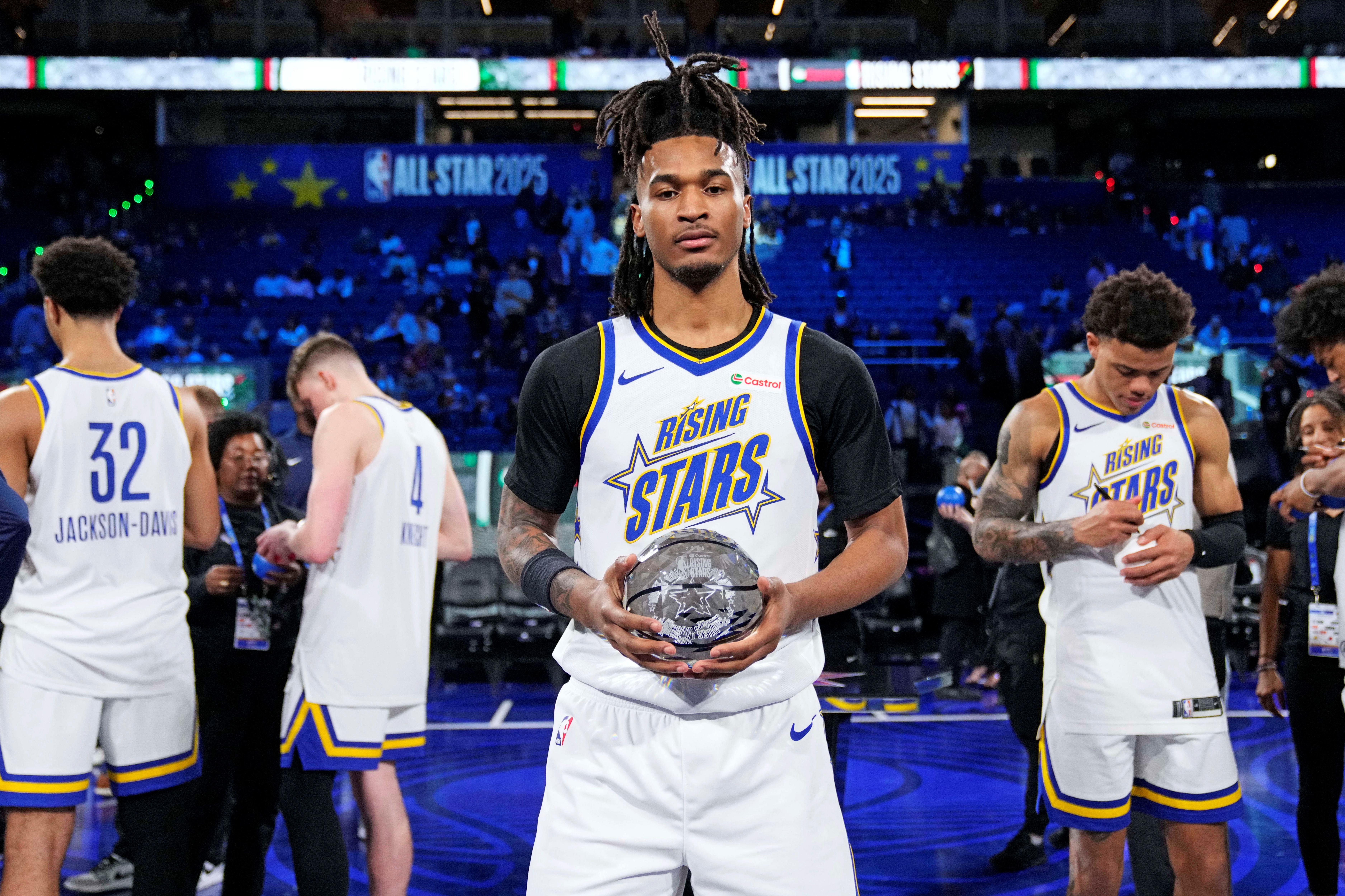  斬獲新秀賽MVP！卡斯爾：全明星周末很成功也很有趣